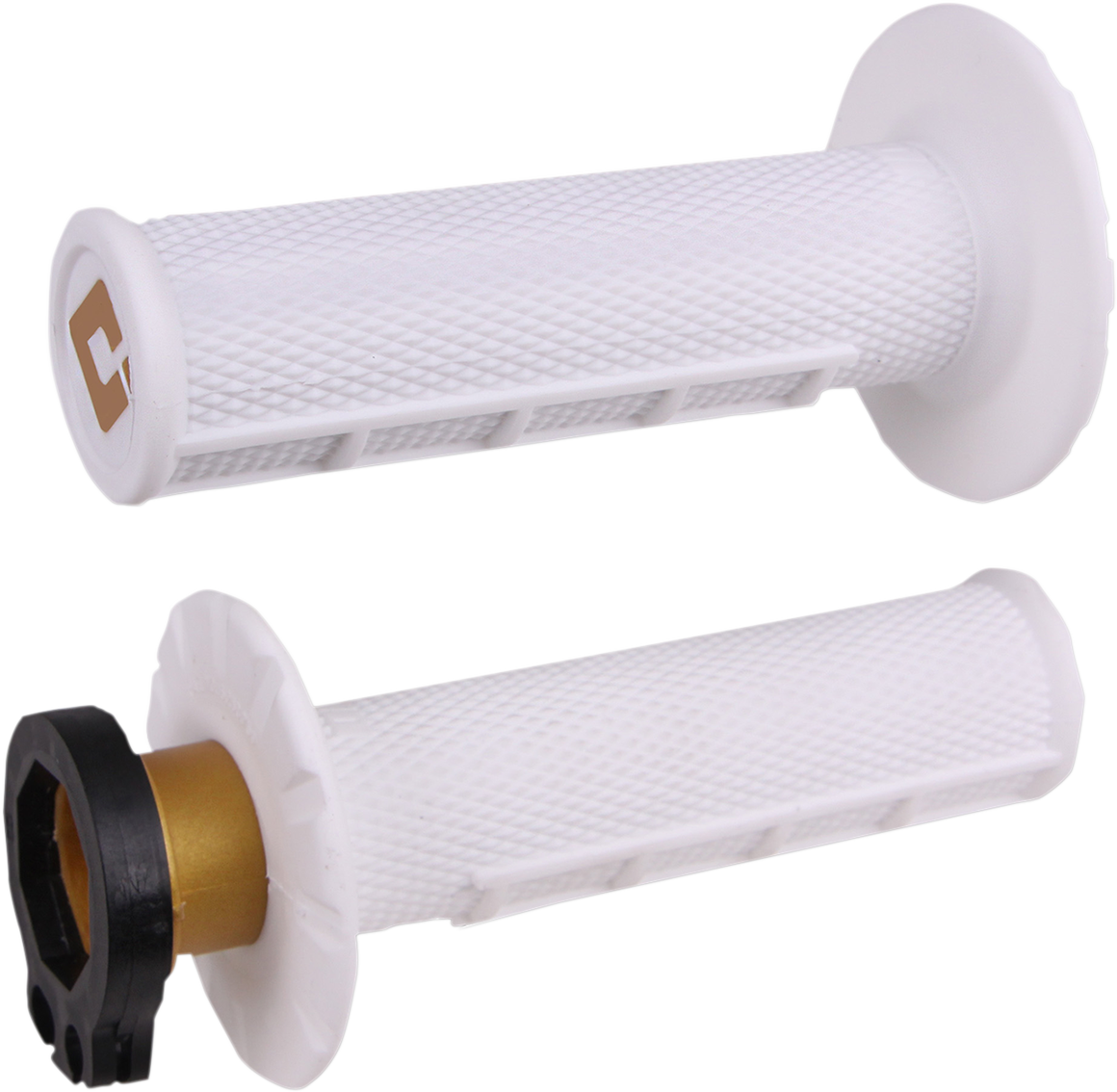 ODI Grips - MX - Half Waffle - White