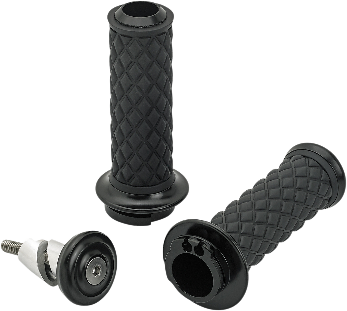 BILTWELL GRIPS ALUMICORE D-CBLE CH - Image 2