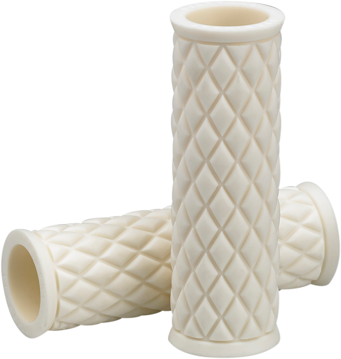 BILTWELL Alumicore Grips - Replacement - White