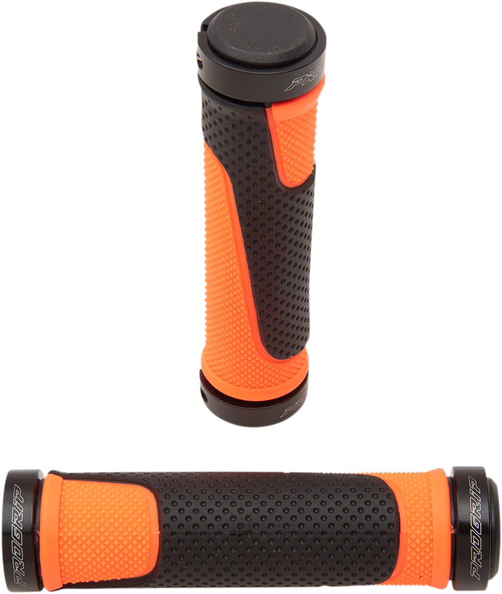 PRO GRIP 997 Lock-On Open End Locking Grips - Fluorescent Orange/Black