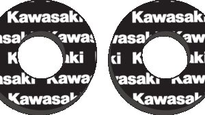FACTORY EFFEX Grip Donuts - Kawasaki Black/White