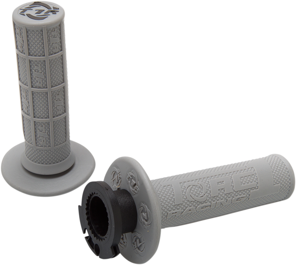 TORC1 Defy Lock-On Grips - 4-Stroke - Gray