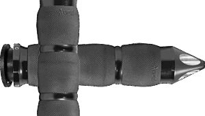 AVON GRIPS Spike Air Cushioned Grips - Indian Touring - Black