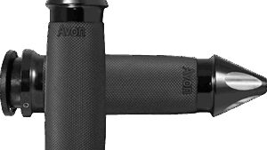 AVON GRIPS Custom Contour Grips - Spike - Indian - Black