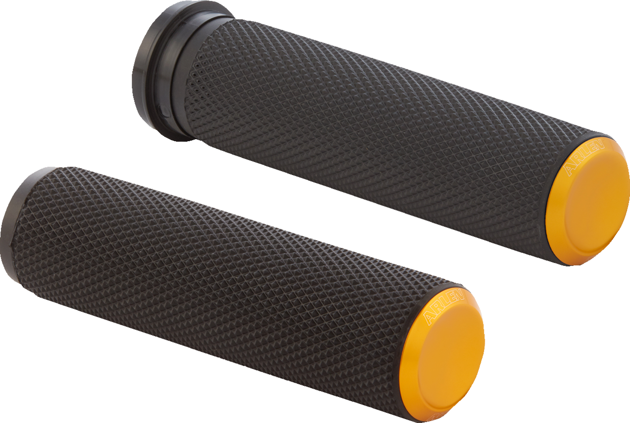 ARLEN NESS Knurled Grips - TBW - Gold