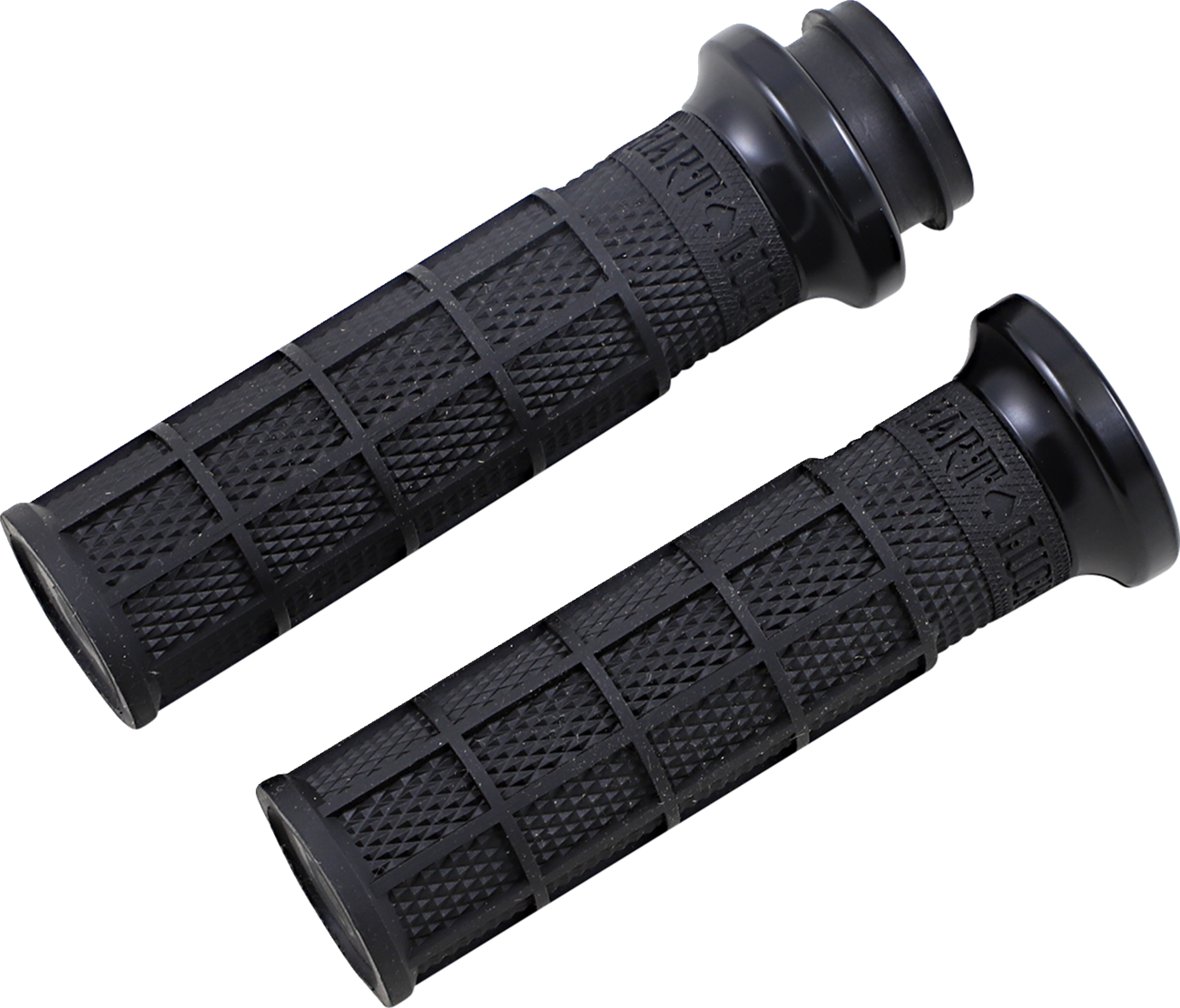 ODI Hart-Luck Signature V-Twin Lock-On™ Grips - Cable - Black/Black