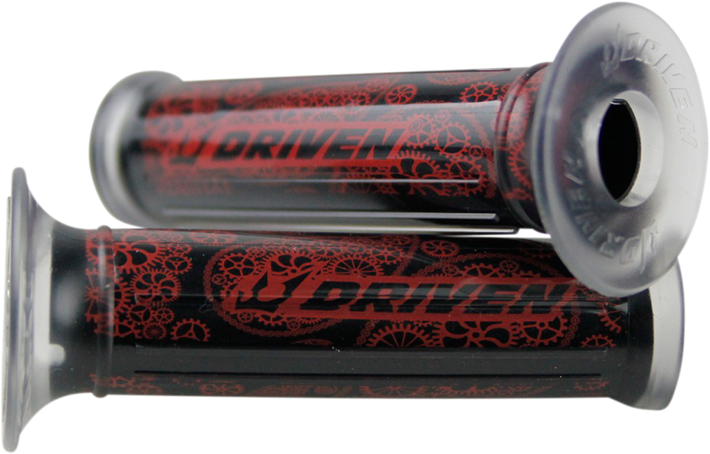 DRIVEN RACING Bandana Grips - Red