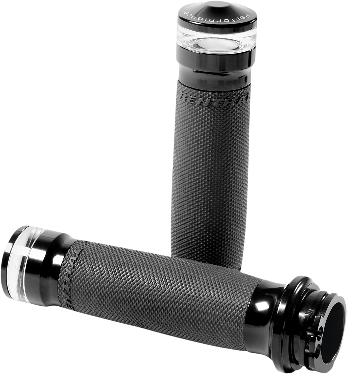 PERFORMANCE MACHINE (PM) Vision Series Contour LED Turn Signal Grips - Cable - Black