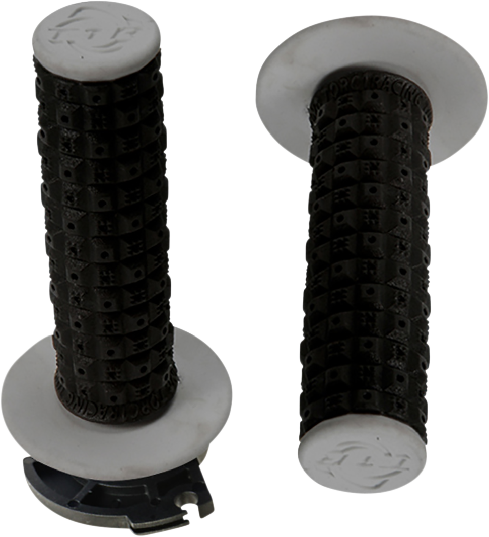 TORC1 Defy Lock-On Grips - Black/Gray