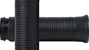 AVON GRIPS Old School Rubber Grips - Throttle-By-Wire - Jackhammer