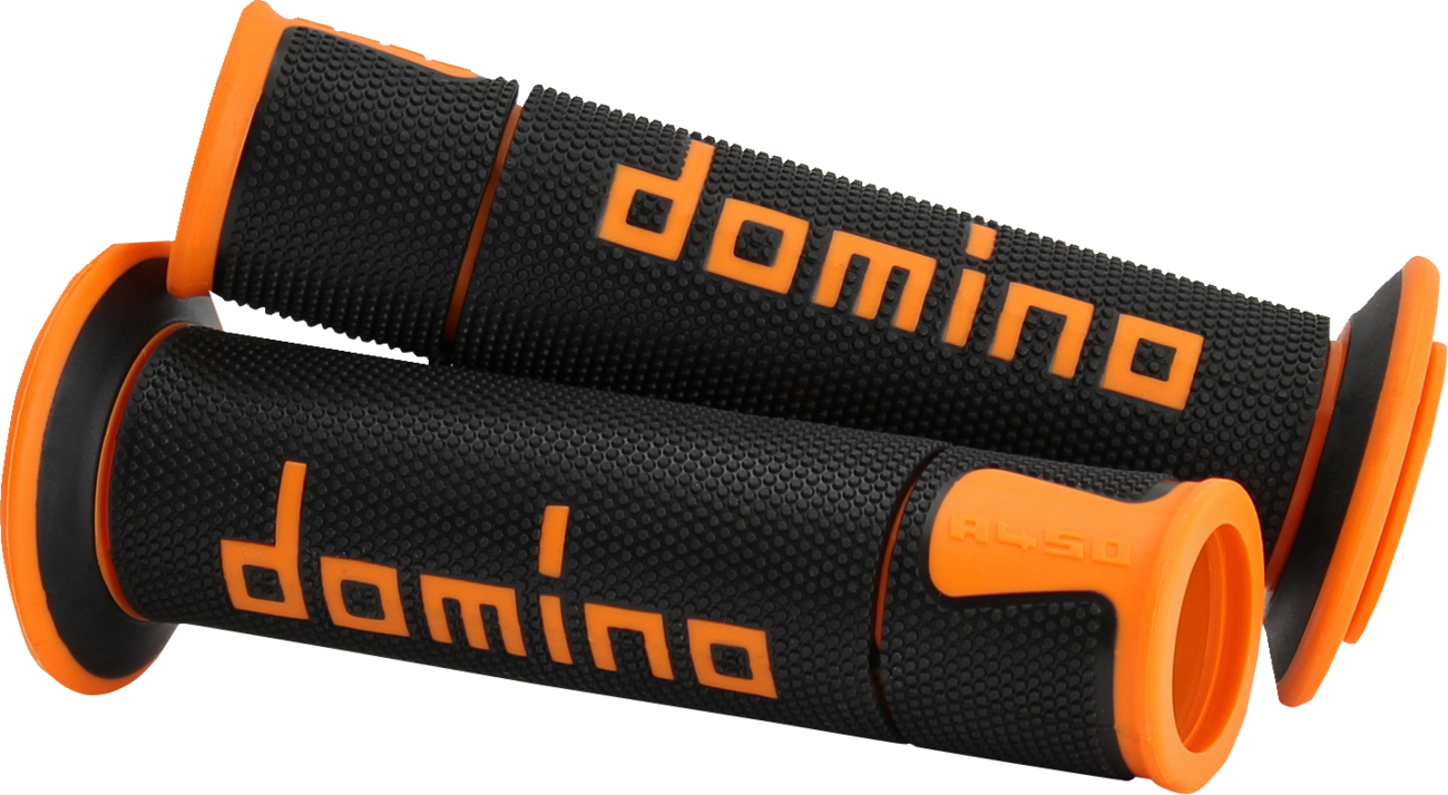 G2 ERGONOMICS CORP. A450 Grips - Domino - Orange/Black