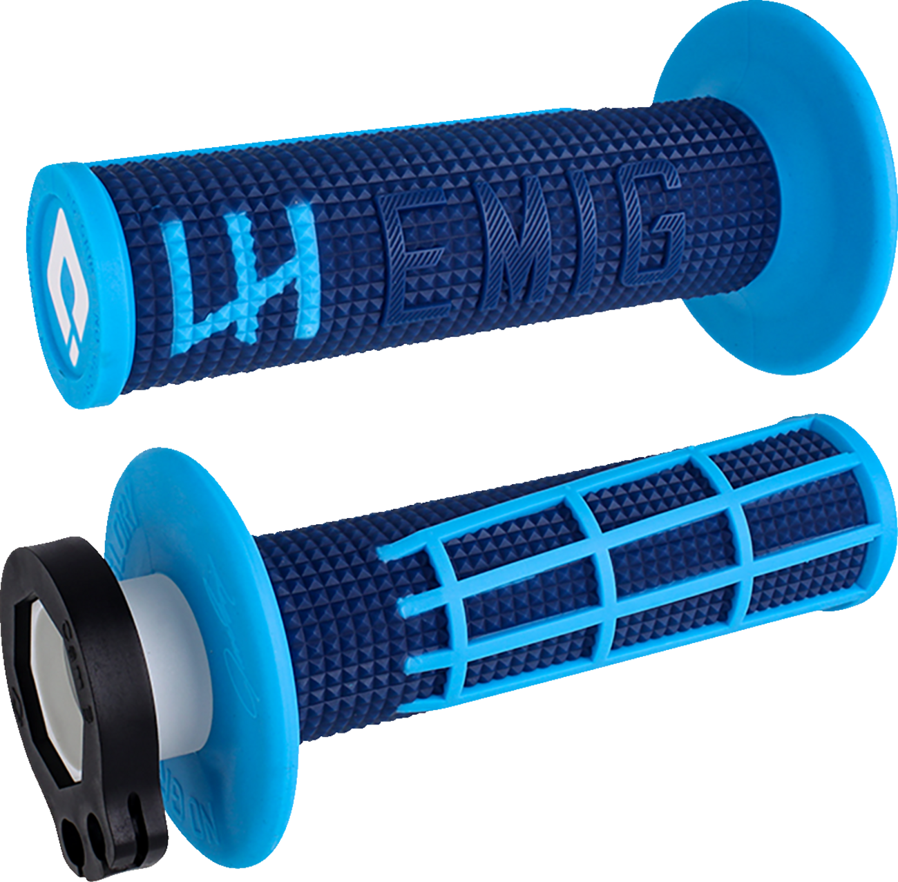 ODI EMIG GRIP 2.0 NAVY/CYAN
