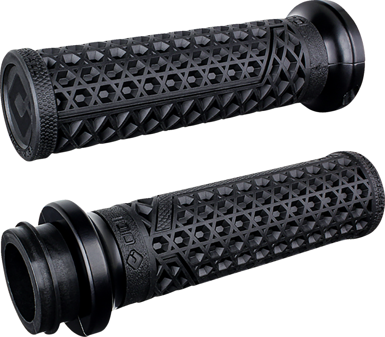 ODI Vans Harley Davidson Grips - Cable - Black/Black