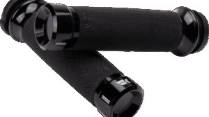KHROME WERKS Klassic Grips - Custom Contour - TBW - Black