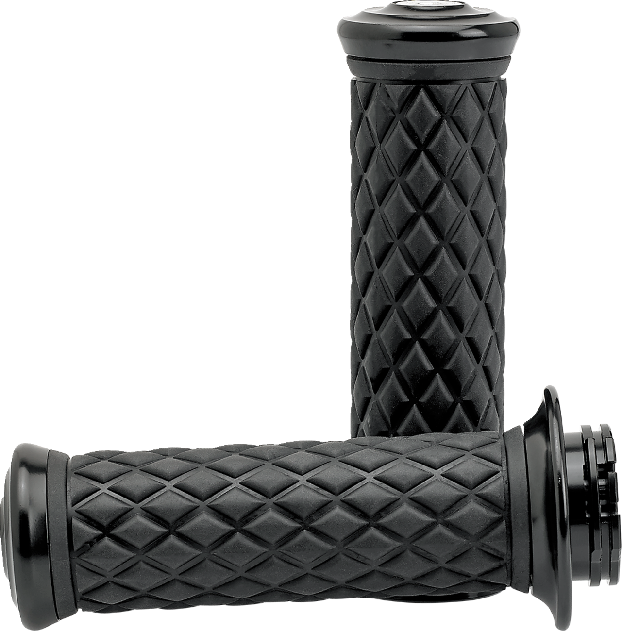 BILTWELL Alumicore Grips - TBW - Black