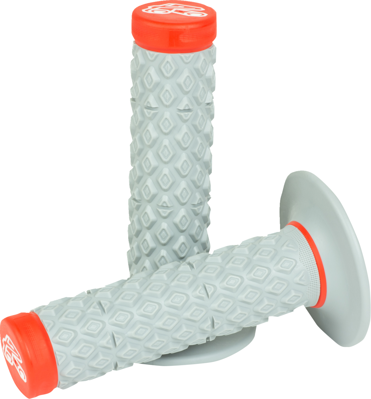 RENTHAL MX Dual Grips - Comfort - Soft/Firm - Red