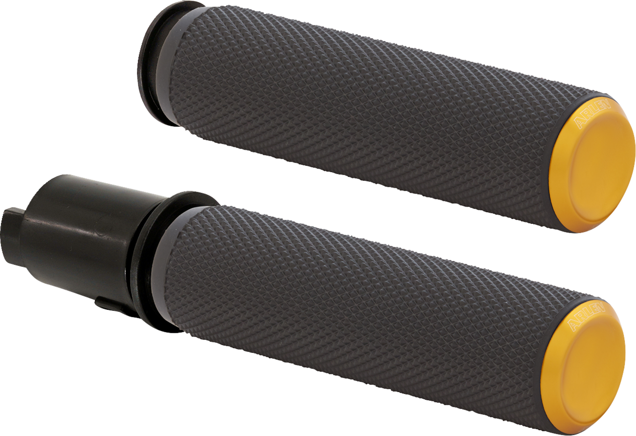 ARLEN NESS Knurled Grips - TBW - Gold