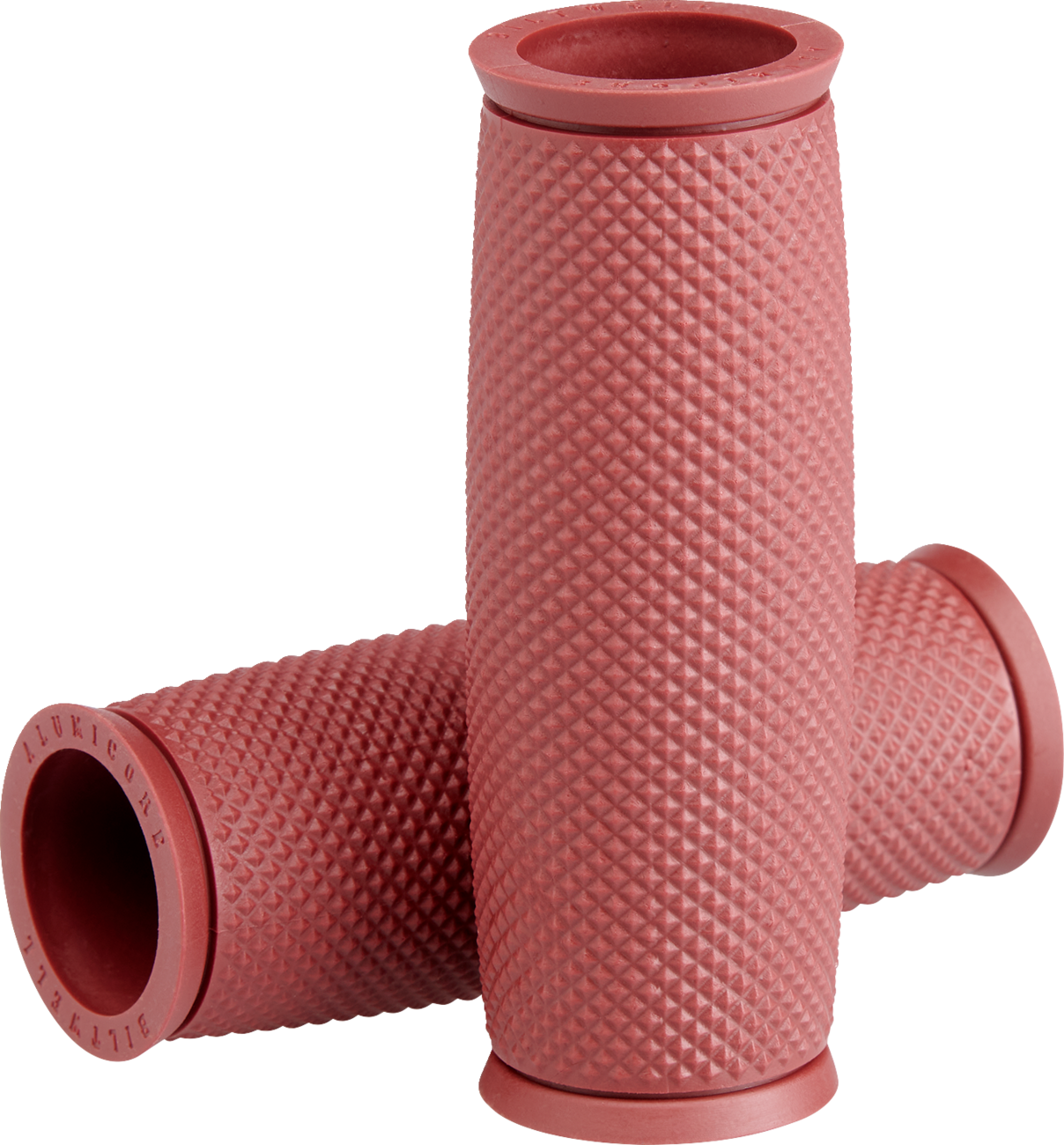 BILTWELL Replacement Alumicore Grip Sleeves - 1" - Recoil - Oxblood