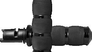 AVON GRIPS 3-Ring Air Cushioned Grips - TBW - Anodized