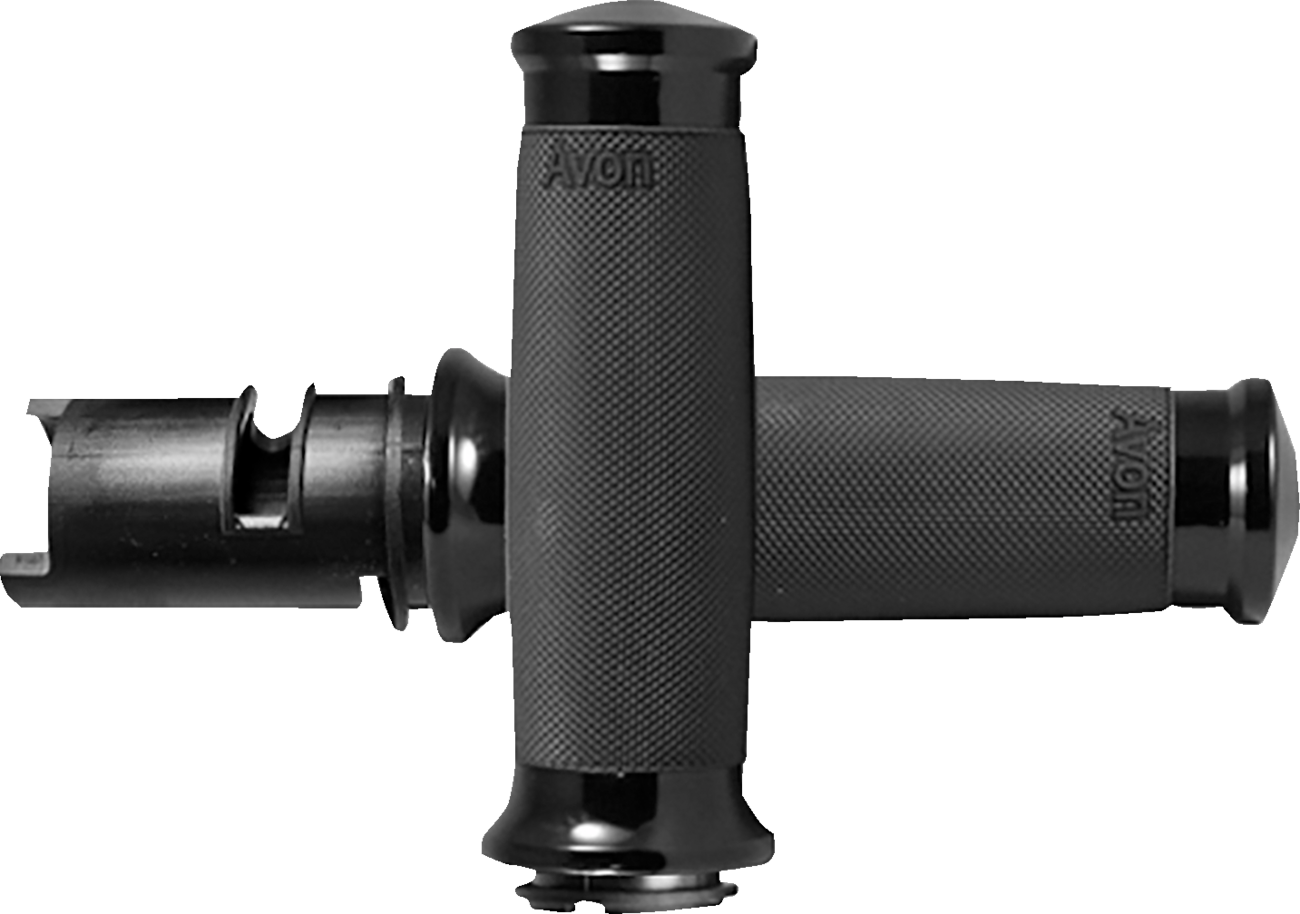 AVON GRIPS Custom Contour Grips - TBW - Black