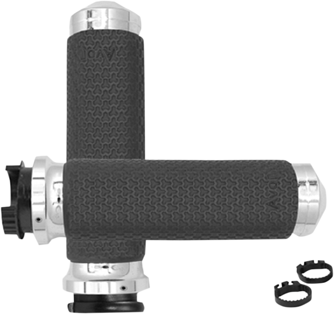 AVON GRIPS GRIPS MEMORY FOAM LARGE BLACK ANODIZED TBW - Image 2