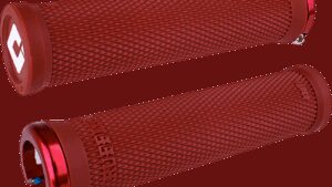 ODI Ruffian 2.1 Lock-On Grips - PWC - Dark Red/Red