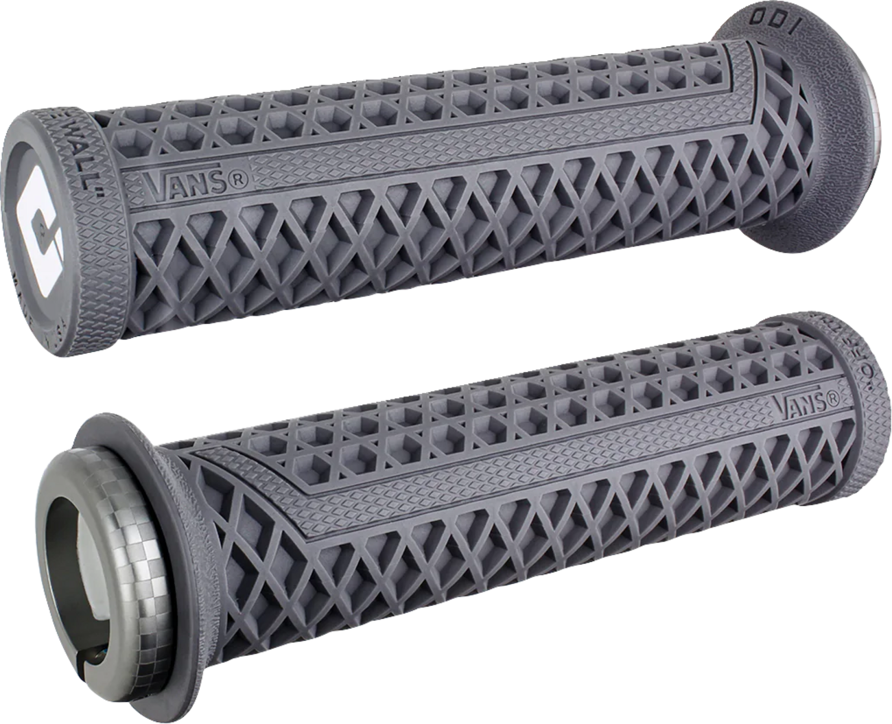 ODI Vans v2.1 Lock-On Grips - ATV - Graphite/Gray