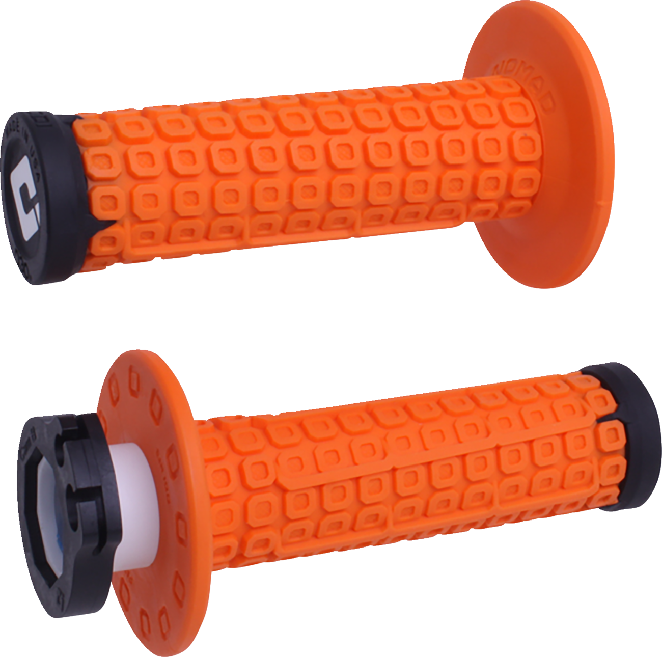 ODI Nomad Lock-On Grips - Off-Road - Orange/Black