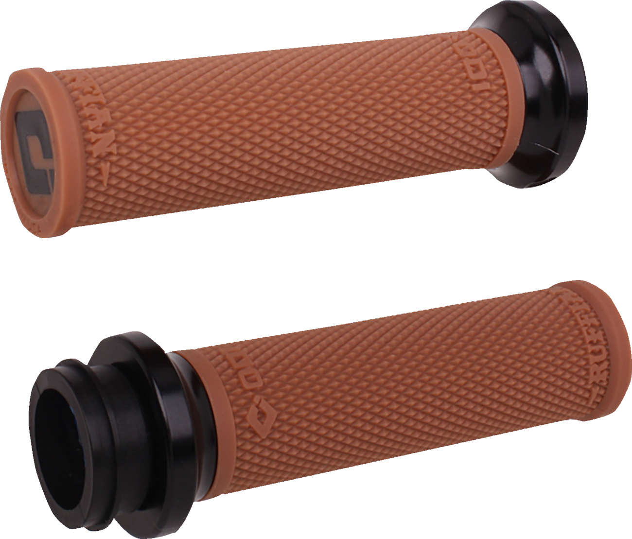 ODI Ruffian Lock-On Street Grips - TBW - Gum/Black