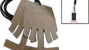 RACE SHOP INC. High Power Grip Heater Element Kit with OEM Connector - Extended - Plastic Connector - Arctic Cat