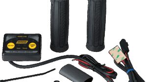 MOOSE OFFROAD Clamp-On Dual Zone Heated Grip Kit for ATVs - Thumb Warmer