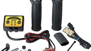 MOOSE OFFROAD Clamp-On Quad Zone Heated Grip Kit for ATVs