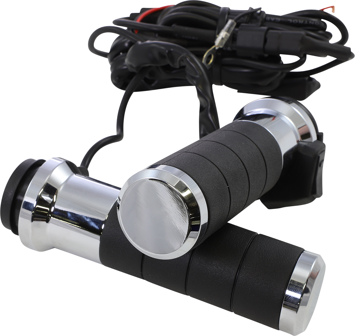 KOSO NORTH AMERICA Titan-X Heated Grips - 1" - Chrome