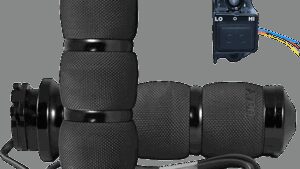 AVON GRIPS Heated Grips - Air Cushion - Cable - Black