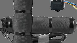 AVON GRIPS Heated Grips - Air Cushion - Metric - Black