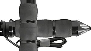 AVON GRIPS Heated Grips - Air Cushion - Spike - Indian - Black