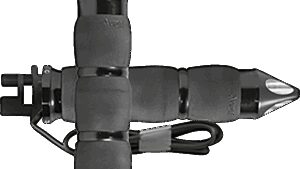 AVON GRIPS Heated Grips - Air Cushion - Spike - Indian - Black