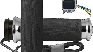 AVON GRIPS Heated Grips - Custom Contour - TBW - Chrome