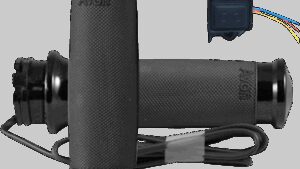 AVON GRIPS Heated Grips - Custom Contour - Cable - Black