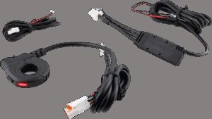 KOSO NORTH AMERICA Heated Grip Thumb Switch - USB-C Charger - Black