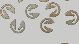 EASTERN MOTORCYCLE PARTS Throttle Screw Retaining Rings