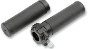 DRAG SPECIALTIES Throttle Assembly - Dual Cable - Black