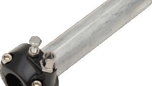 EMGO 7/8" Throttle Assembly - Single Cable - Black