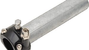 EMGO 1" Throttle Assembly - Single Cable - Black