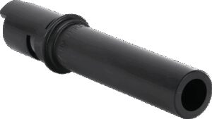 THRASHIN SUPPLY CO. Throttle Tube - Smooth - 1" - Touring TBW - Black