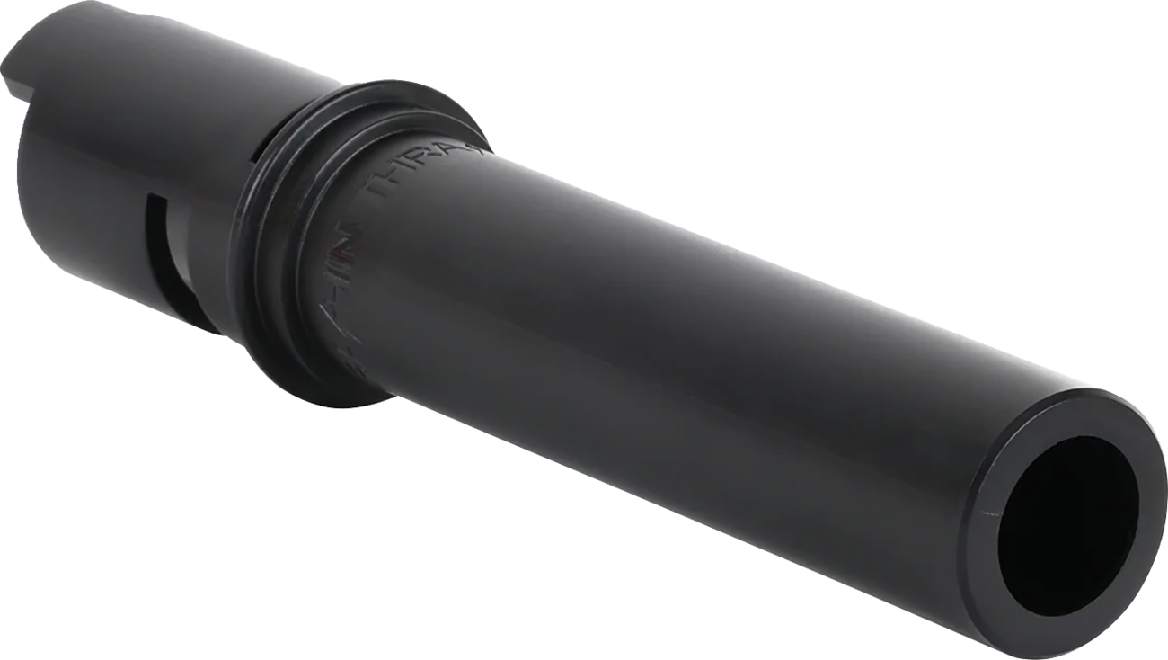 THRASHIN SUPPLY CO. Throttle Tube - Smooth - 1" - Touring TBW - Black