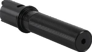 THRASHIN SUPPLY CO. Throttle Tube - Knurled - 1" - Gen 2 TBW - Black