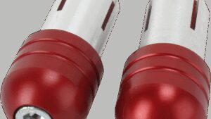 RENTHAL Handlebar End Plugs - Red