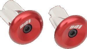ODI Aluminum Handlebar End Plug - Red