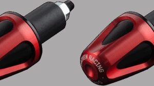 DRIVEN RACING D-Axis Handlebar End - Red/Black